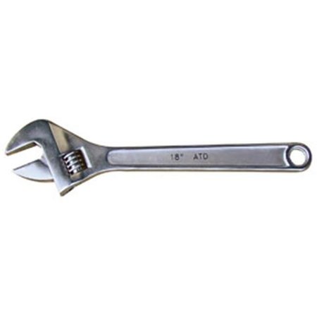 ATD TOOLS ATD Tools ATD-418 18 In. Adjustable Wrench With 1.87 In. Opening ATD-418